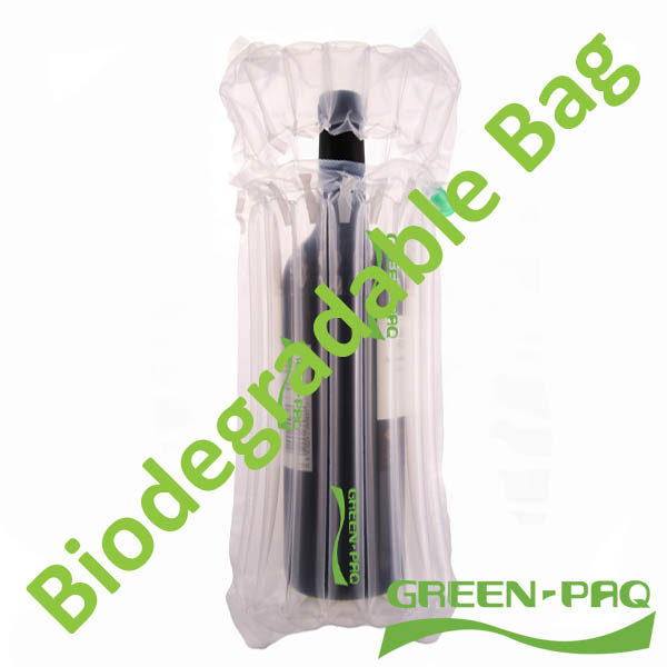 1 Wine Bottle Bag Green Paq Biodegradable 1 Wine Bottle Bag Green Paq Biodegradable